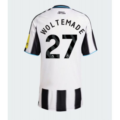 Newcastle United Nick Woltemade #27 Replika Hjemmebanetrøje Dame 2025-26 Kortærmet Newcastle United Nick Woltemade #27 Replika Hjemmebanetrøje Dame 2025-26 Kortærmet